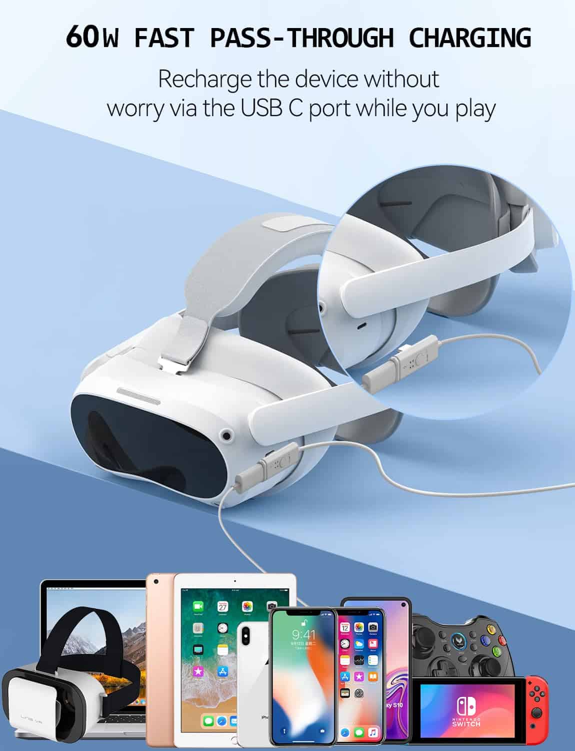 Audífonos con cable para juegos BEIBING RIVERS con - Imagen 6