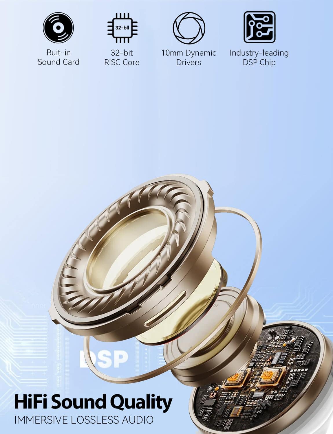 Audífonos con cable para juegos BEIBING RIVERS con - Imagen 4