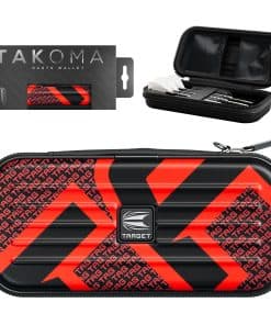TARGET Darts Takoma Tag Darts Wallet, Tamaño Regular, Rojo