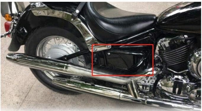 Cubierta protectora de batería lateral negra Compatible - Imagen 3