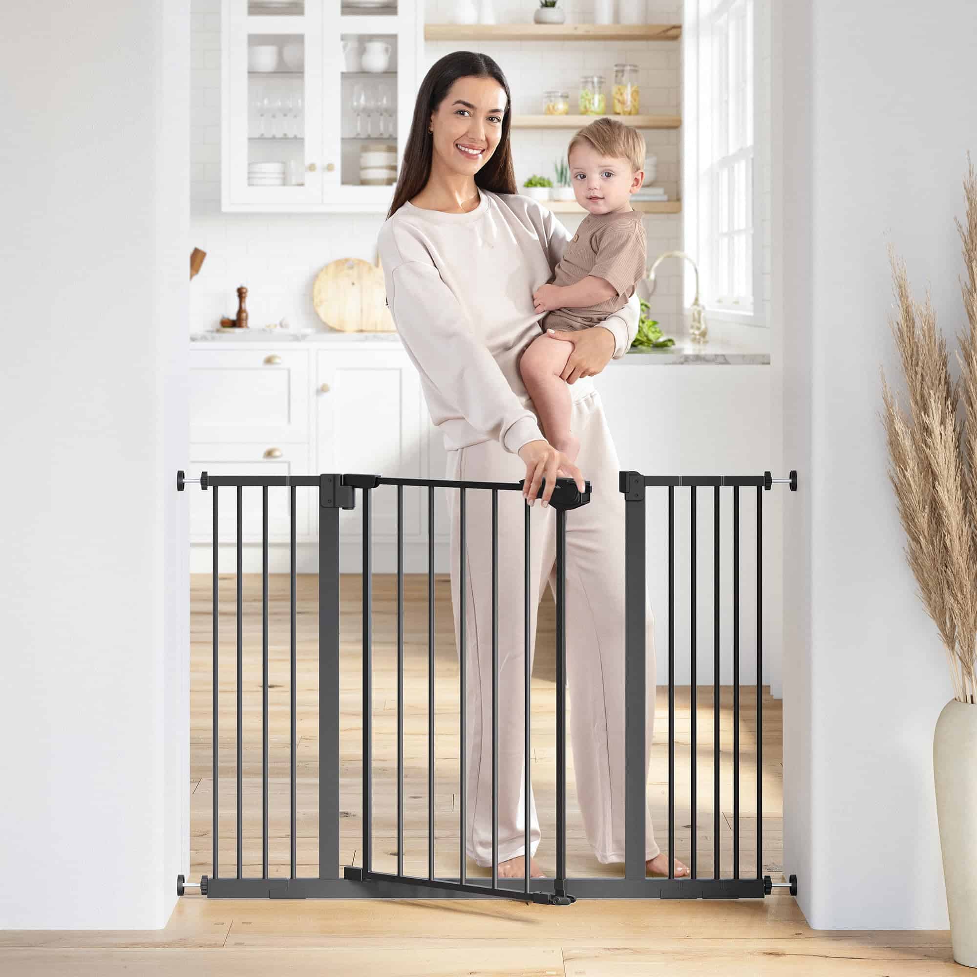 Comfy Cubs Baby Safety Gate con 3 Extensiones - Barrera