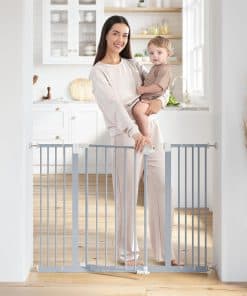 Puerta de seguridad para bebés Comfy Cubs con 3 extensiones