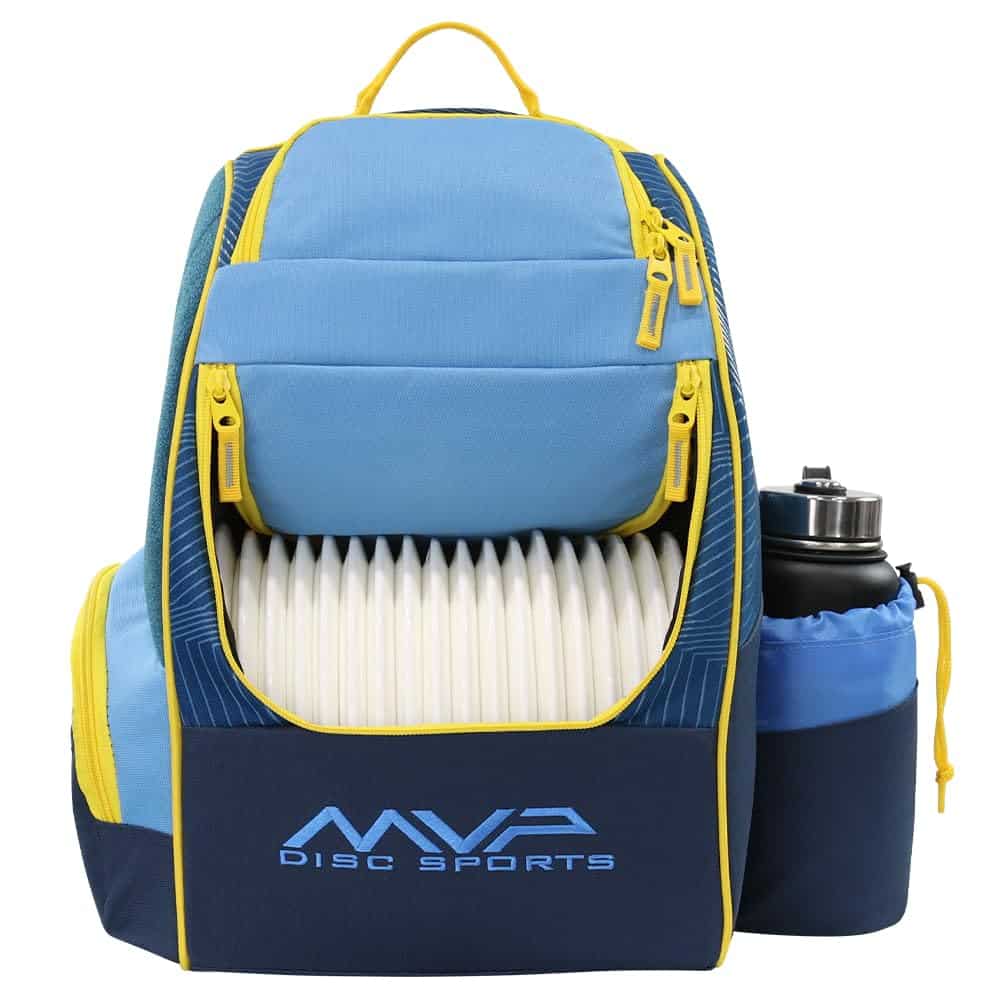 Mochila de Disc Golf Shuttle de MVP Disc Sports (Azul