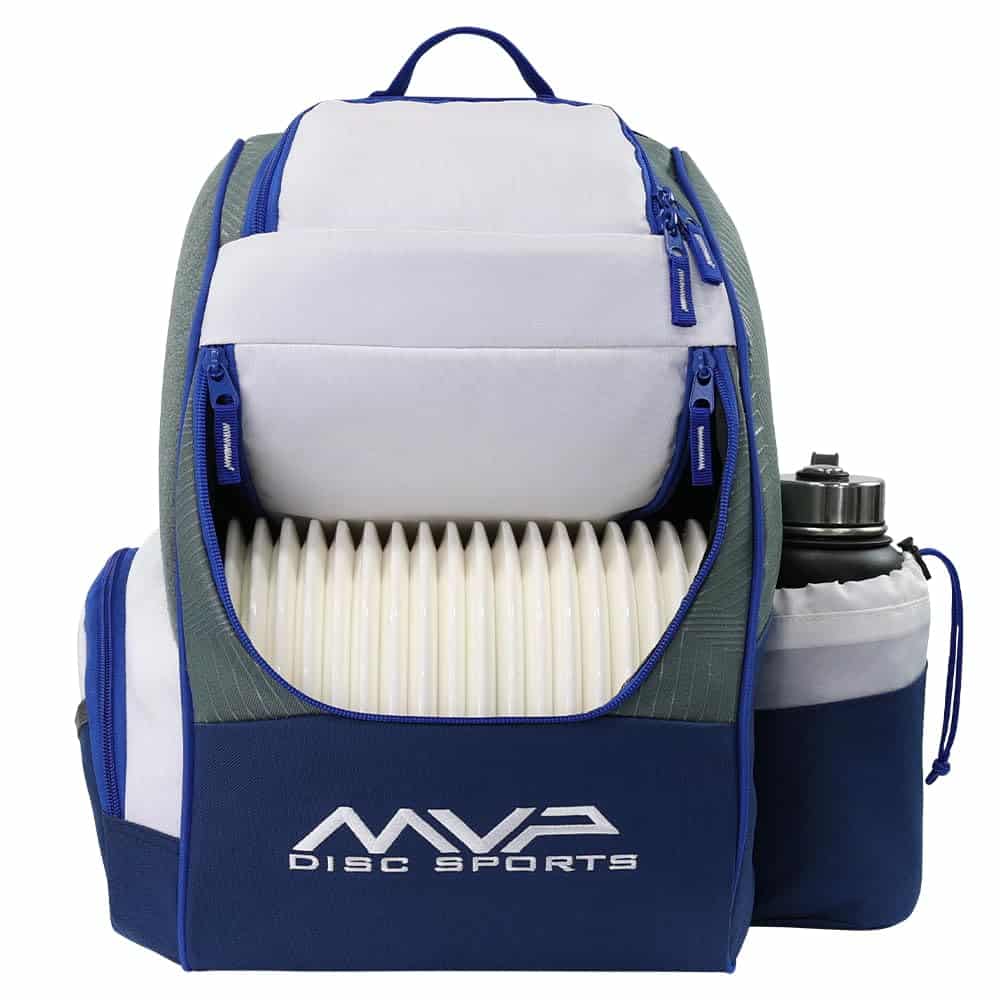 MVP Disc Sports Shuttle Mochila de Golf de Disco (Gris
