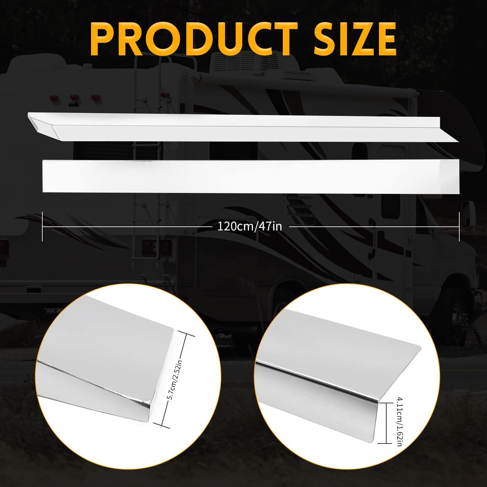 Juego de Esquí de Salida Deslizante para RV 2 Pcs - - Imagen 4