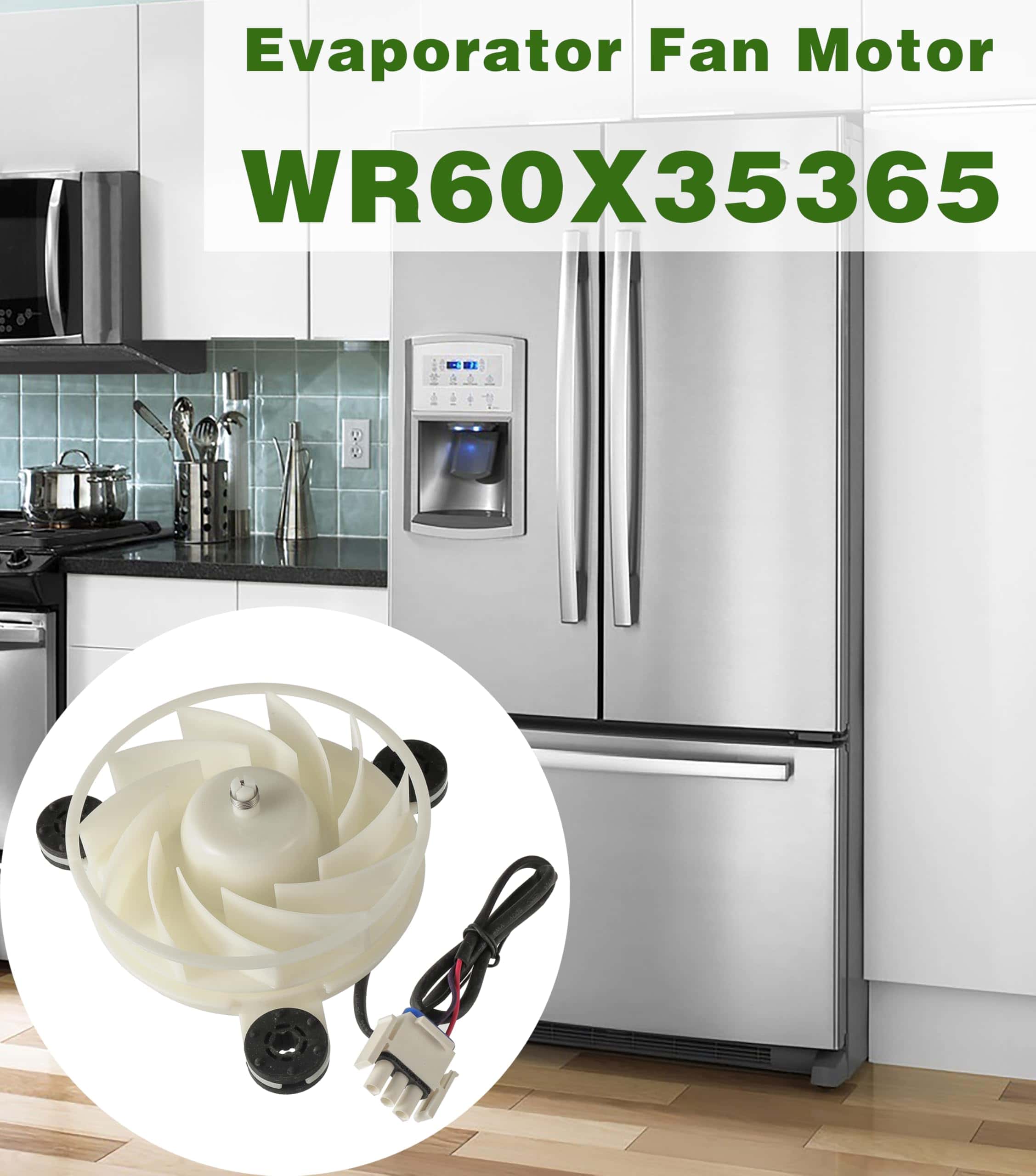 CDDCWZ WR60X35365 Ventilador del evaporador del congelador, - Imagen 7