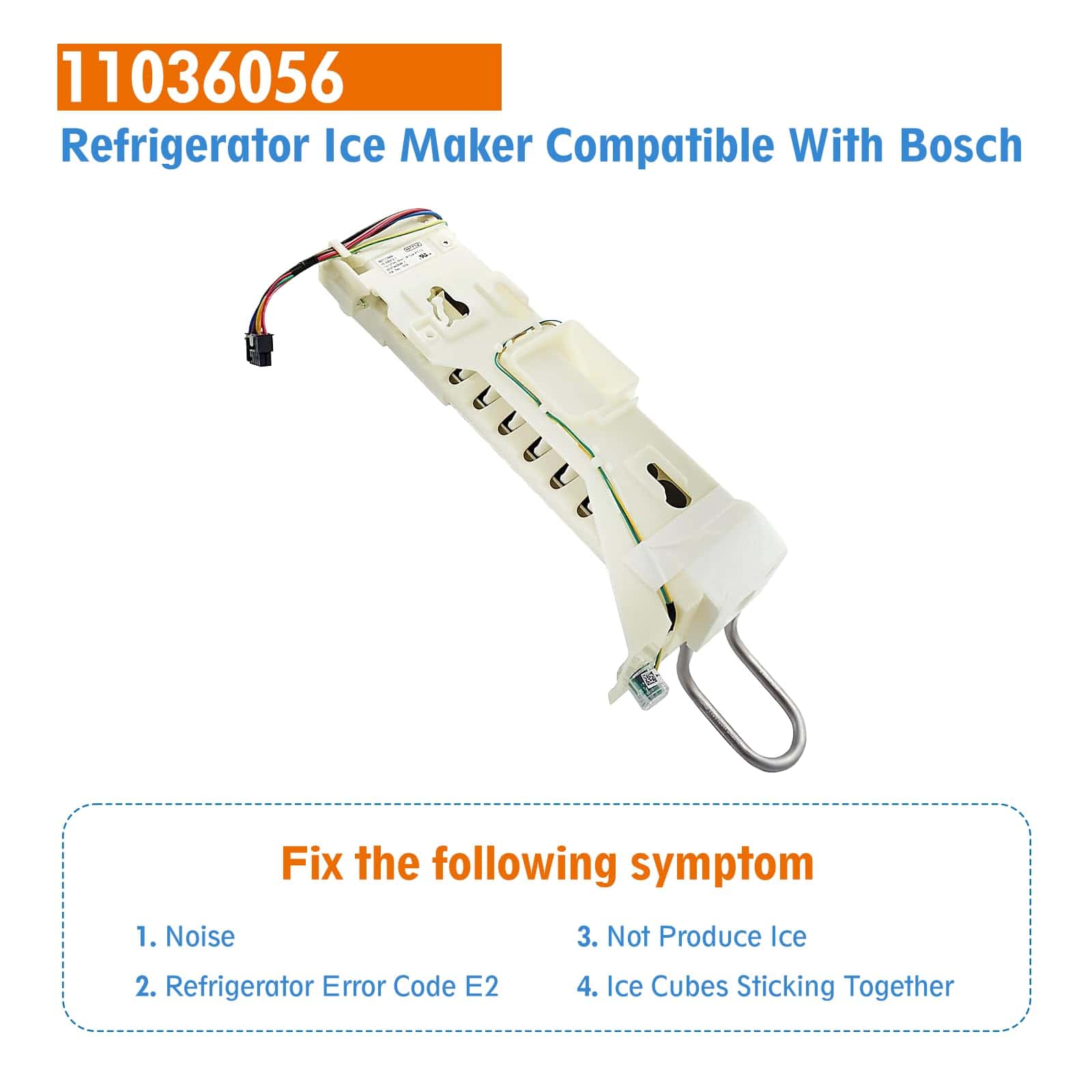 Fabricante de hielo para refrigerador 11036056 compatible - Imagen 4