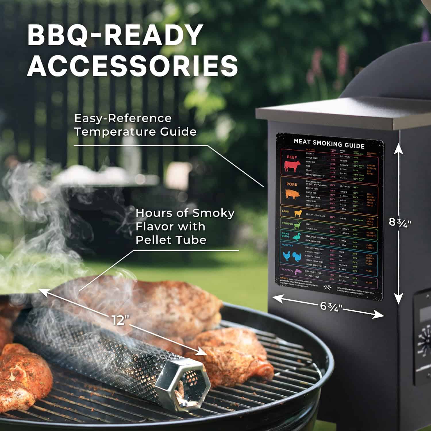 Paquete de Imán de Temperatura de Carne para Barbacoa y - Imagen 5