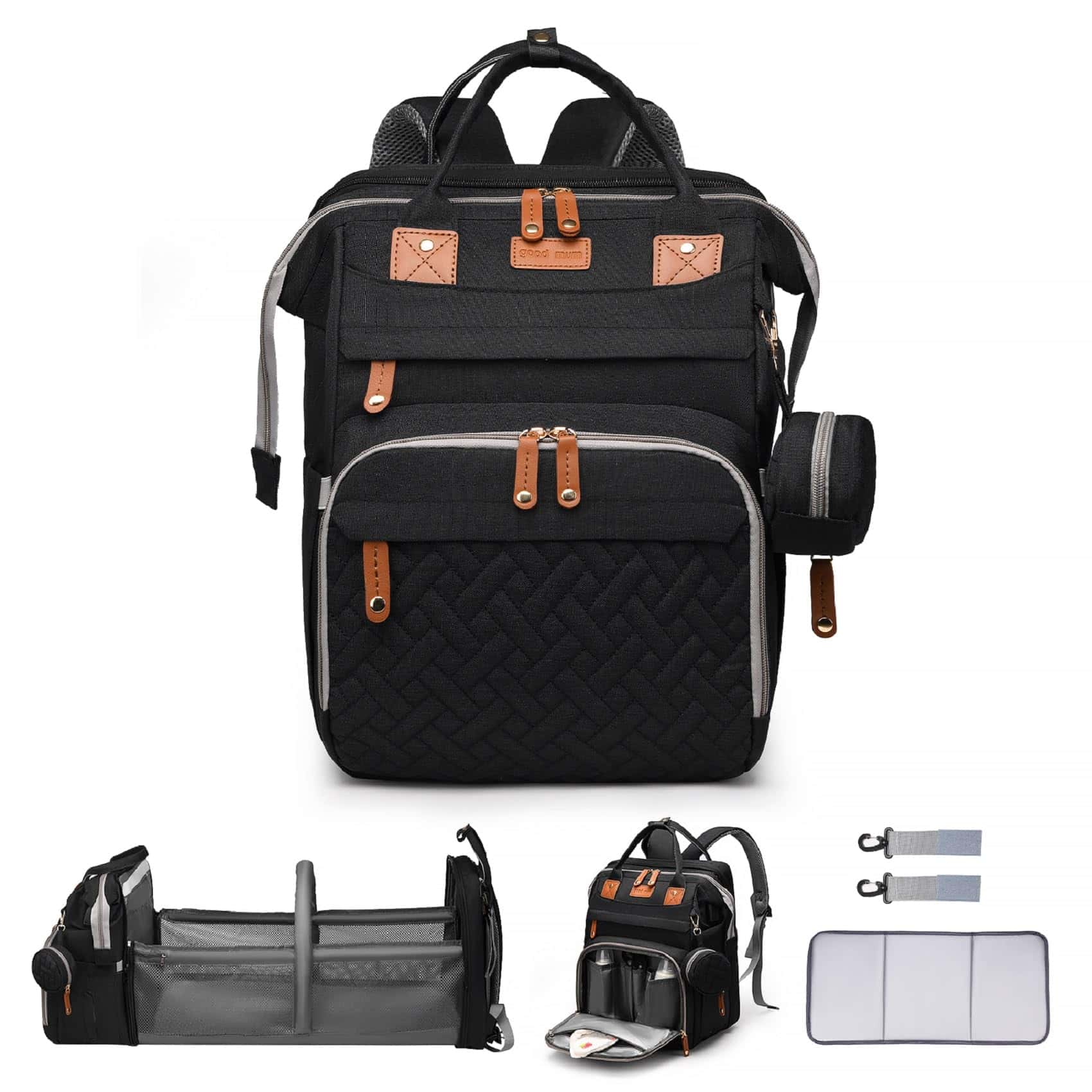 Mochila para Pañales de Bebé ANWTOTU Mochila para Pañales