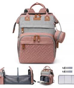 Mochila de pañales ANWTOTU Mochila de pañales Bolsa de