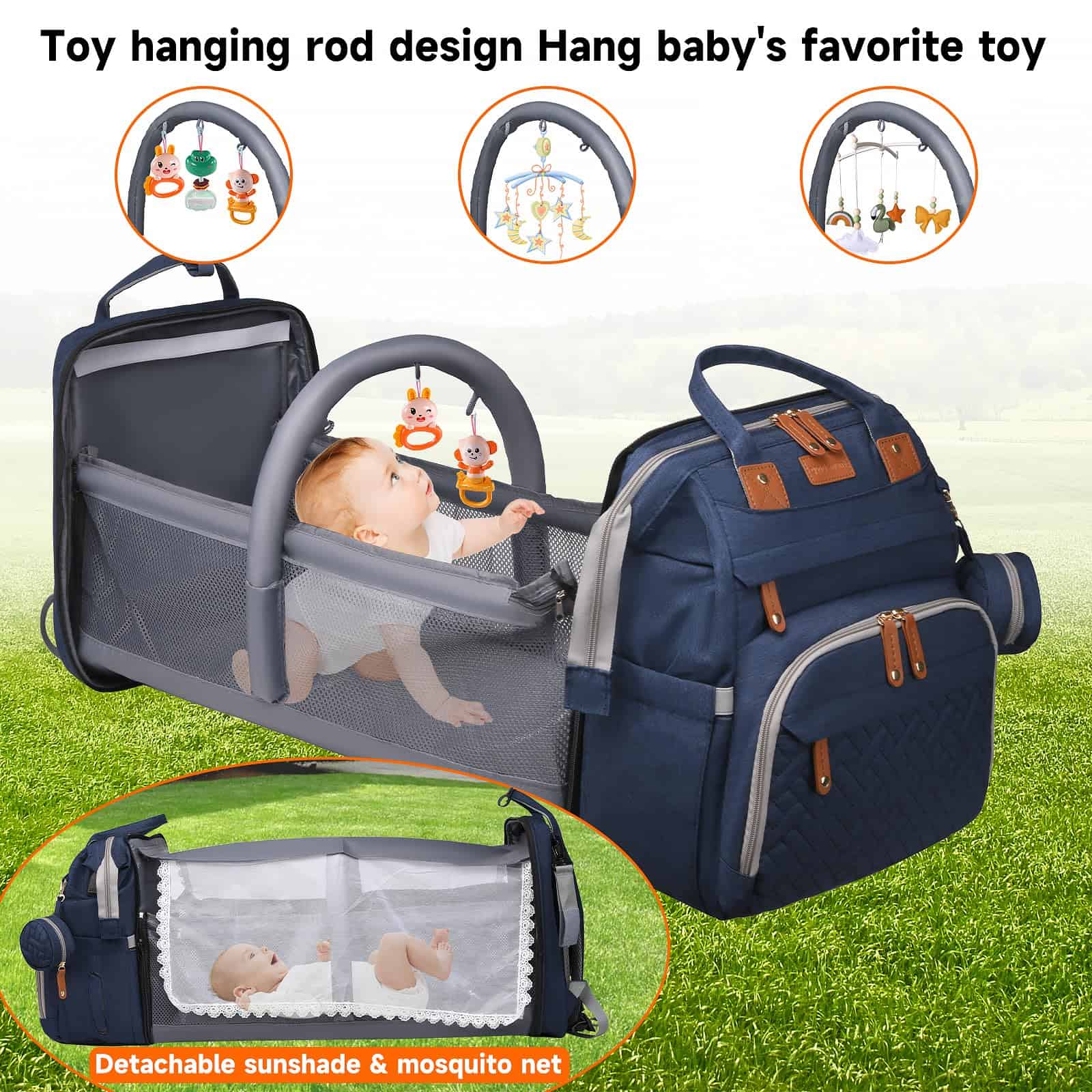 Mochila de Pañales ANWTOTU Mochila de Pañales - Imagen 3