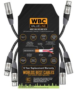 WBC-VALUELINE-2CS (22 AWG) - 3 Unidades - 1 Pie Cable