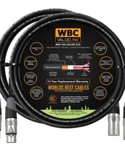 WBC-VALUELINE-2CS (22 AWG) - 2 Unidades - 2 Pies Cable de