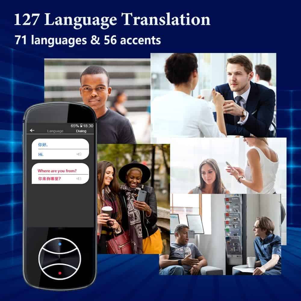 2025 Dispositivo Traductor de Idiomas, AI Voz Instantáneo - Imagen 4