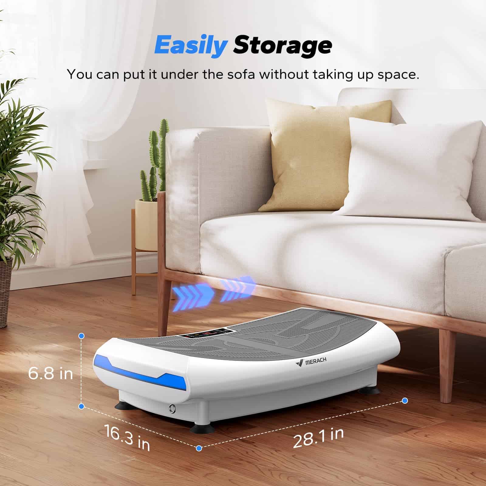 Máquina de Ejercicio de Placas de Vibración MERACH 4D, - Imagen 7