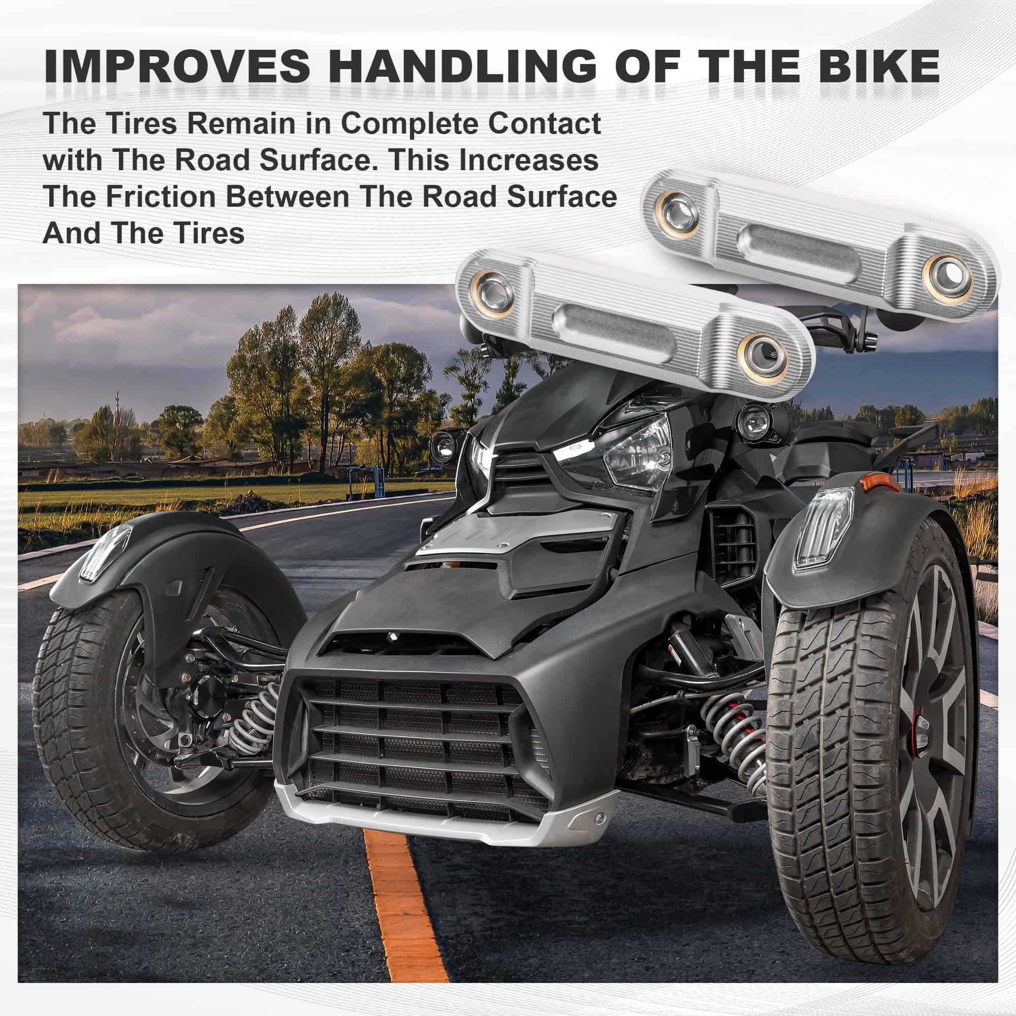 Enlaces de extreme de barra estabilizadora de aluminio - Imagen 7