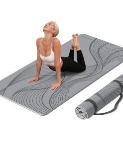 Tapete de Yoga Grande PAIDU - 72�x36�x0.4� -Gris