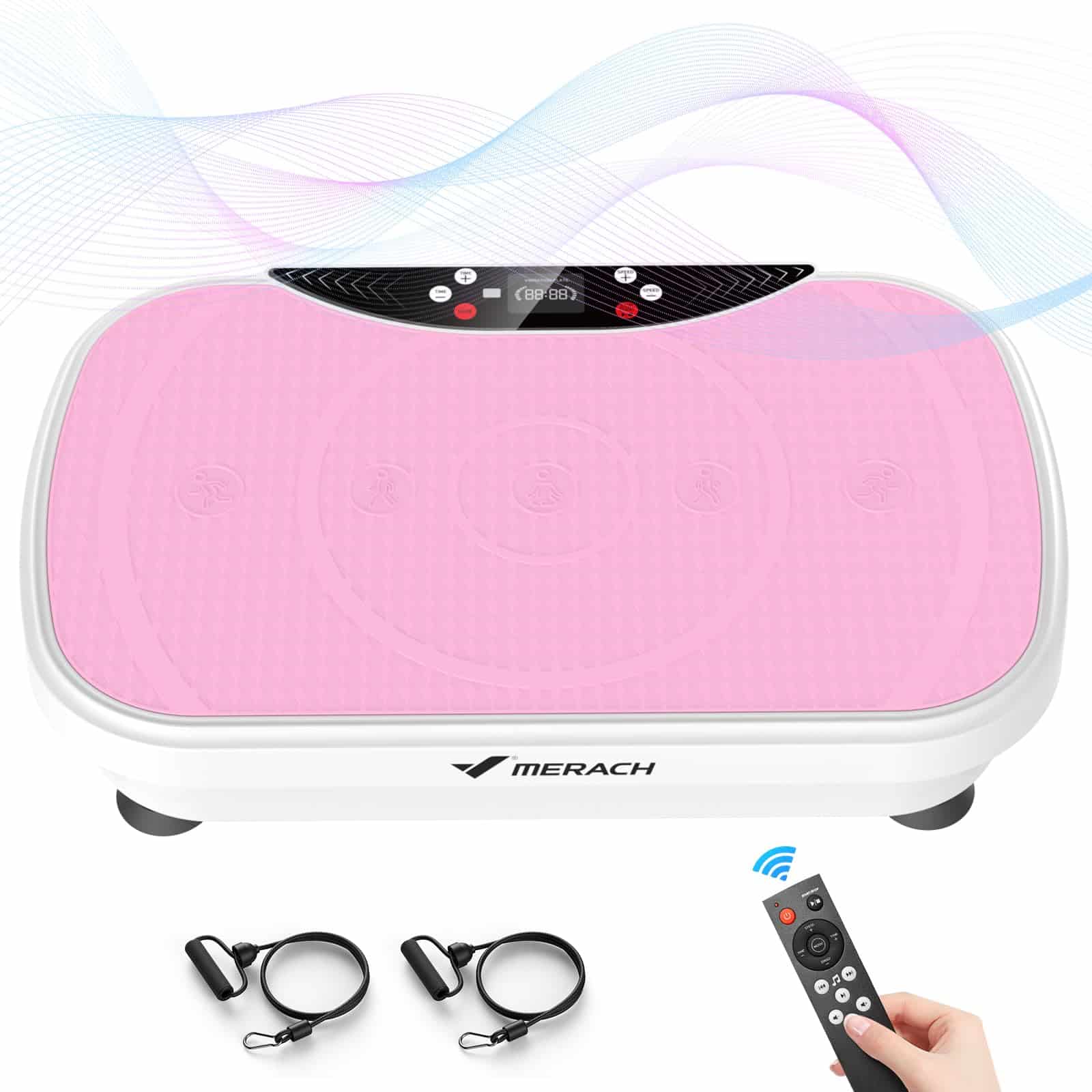 Plataforma de Ejercicio con Vibración MERACH, Placa