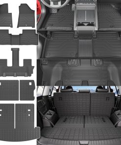 Tapete de Piso de Gas de 6&7 Asientos y Tapete de Carga