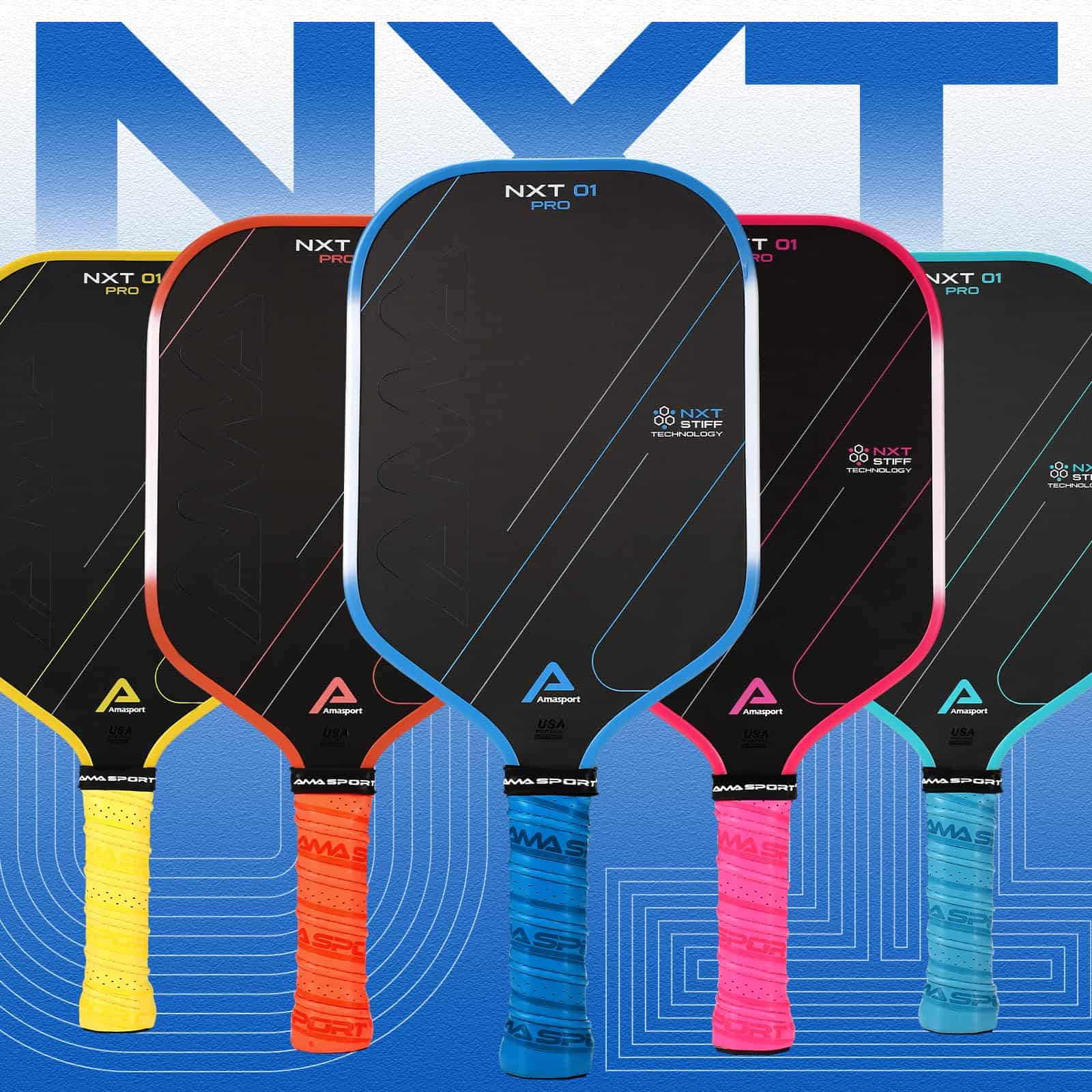 Pala de Pickleball PICKLETECH NXT 01 -Azul - Imagen 8