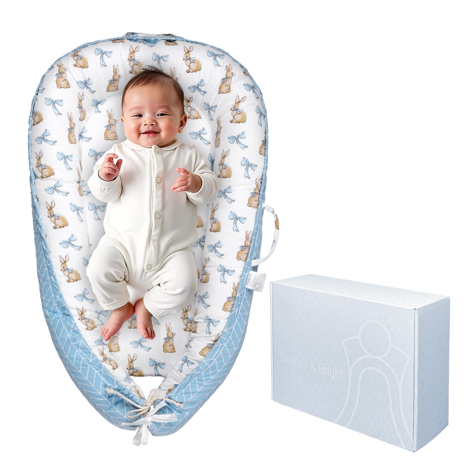 Almohada de Descanso para Bebés Recién Nacidos, Suave y