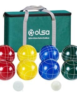 Juego de Bolas de Bocce Olsa de 90 mm, Juego de Bolas de