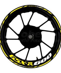 Kit de Rayas Reflectantes para Ruedas de Motocicleta de