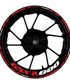 Kit de rayas reflectantes para ruedas de motocicleta