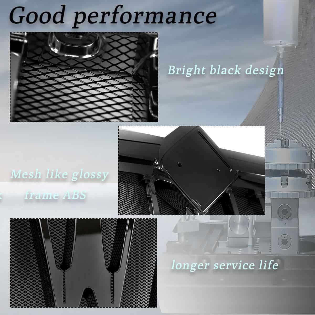 Parrilla cromada compatible con International 2018-2023 - Imagen 4