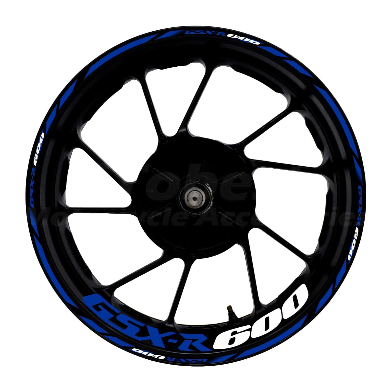 Kit de Rayas Reflectantes para Rueda de Motocicleta