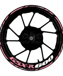 Juego de rayas reflectantes para ruedas de motocicleta