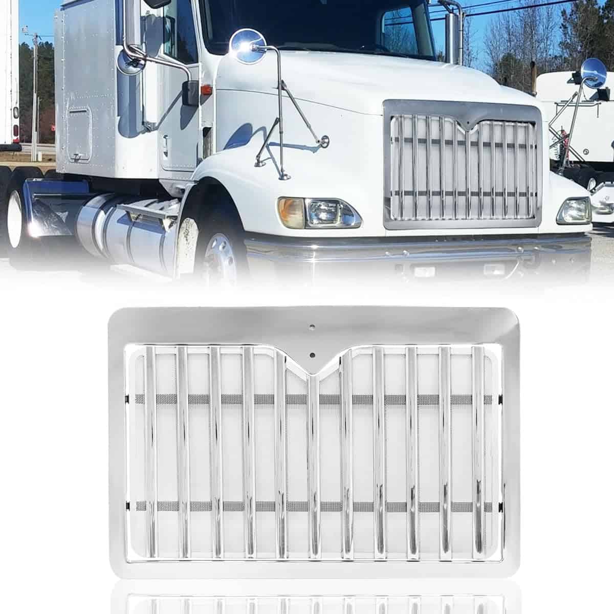 Parrilla Delantera Compatible Con International Prostar