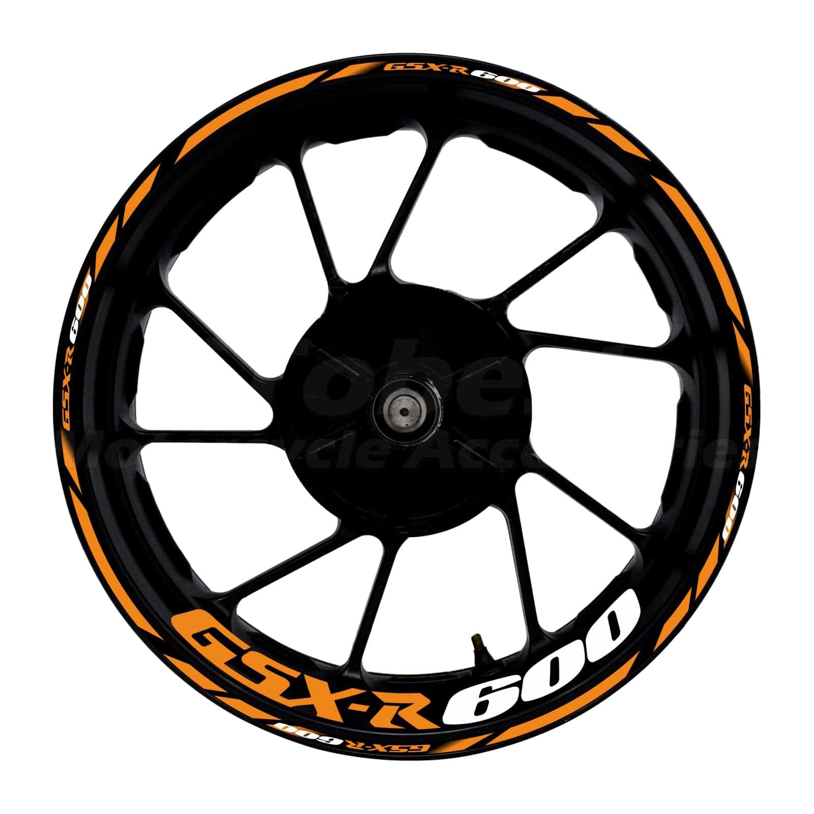 Kit de tiras reflectantes para ruedas de -Naranja