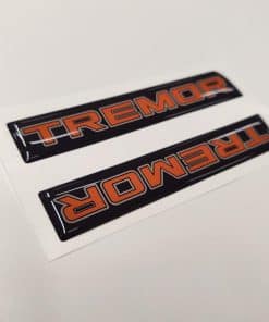 Calcomanías Tremor 3D de reemplazo postventa para