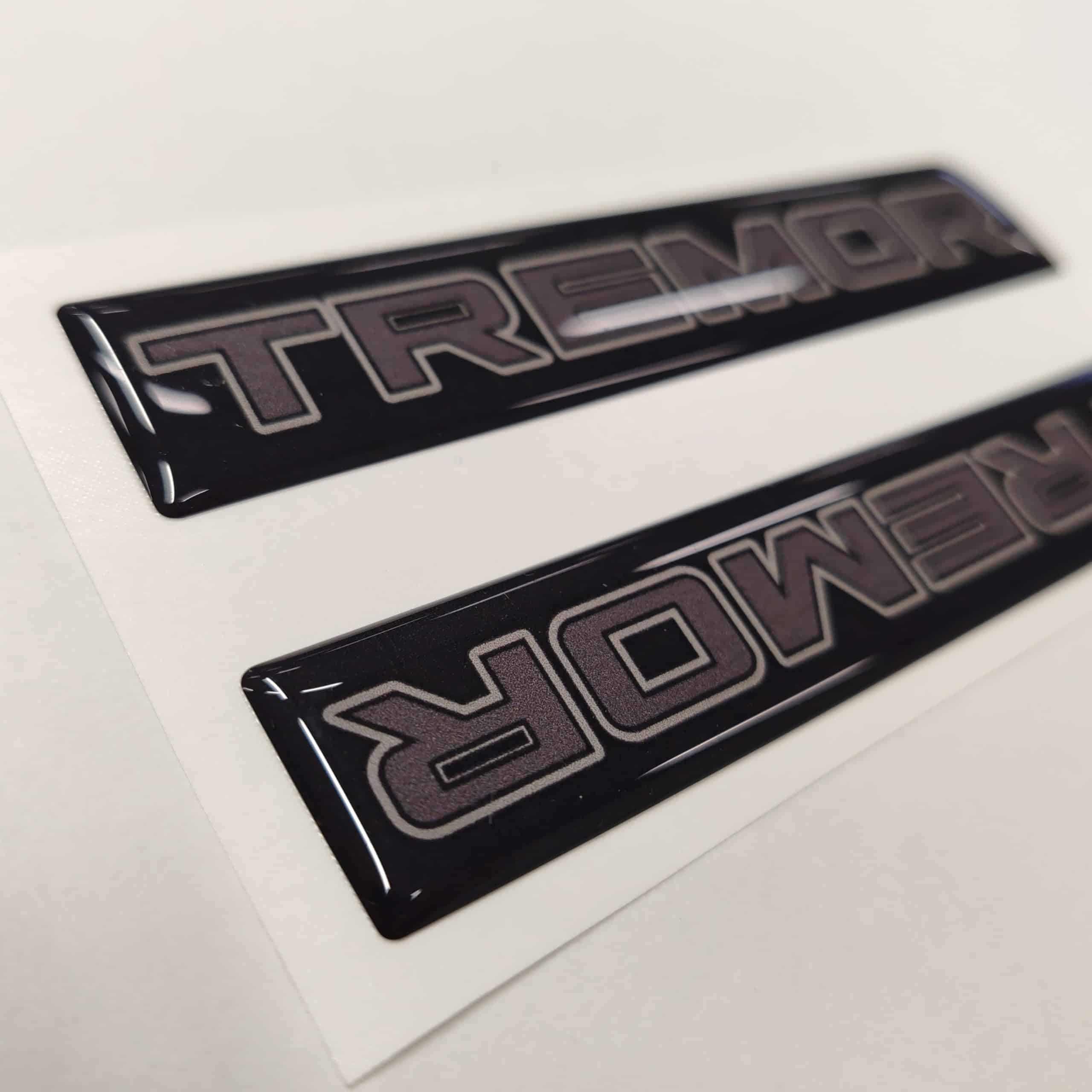 Juego de Calcomanías Tremor 3D de Reemplazo de Posventa