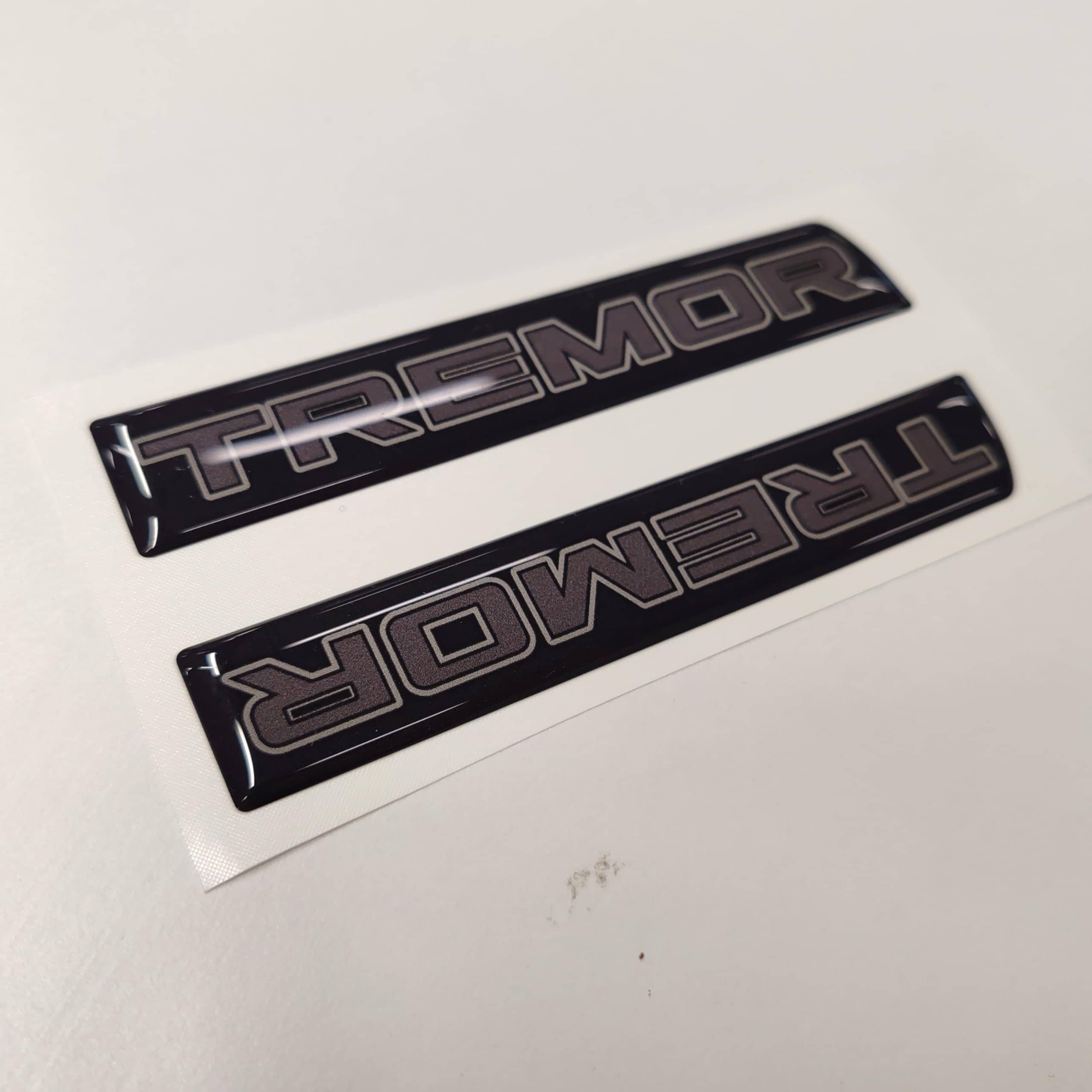 Juego de Calcomanías Tremor 3D de Reemplazo de Posventa - Imagen 3