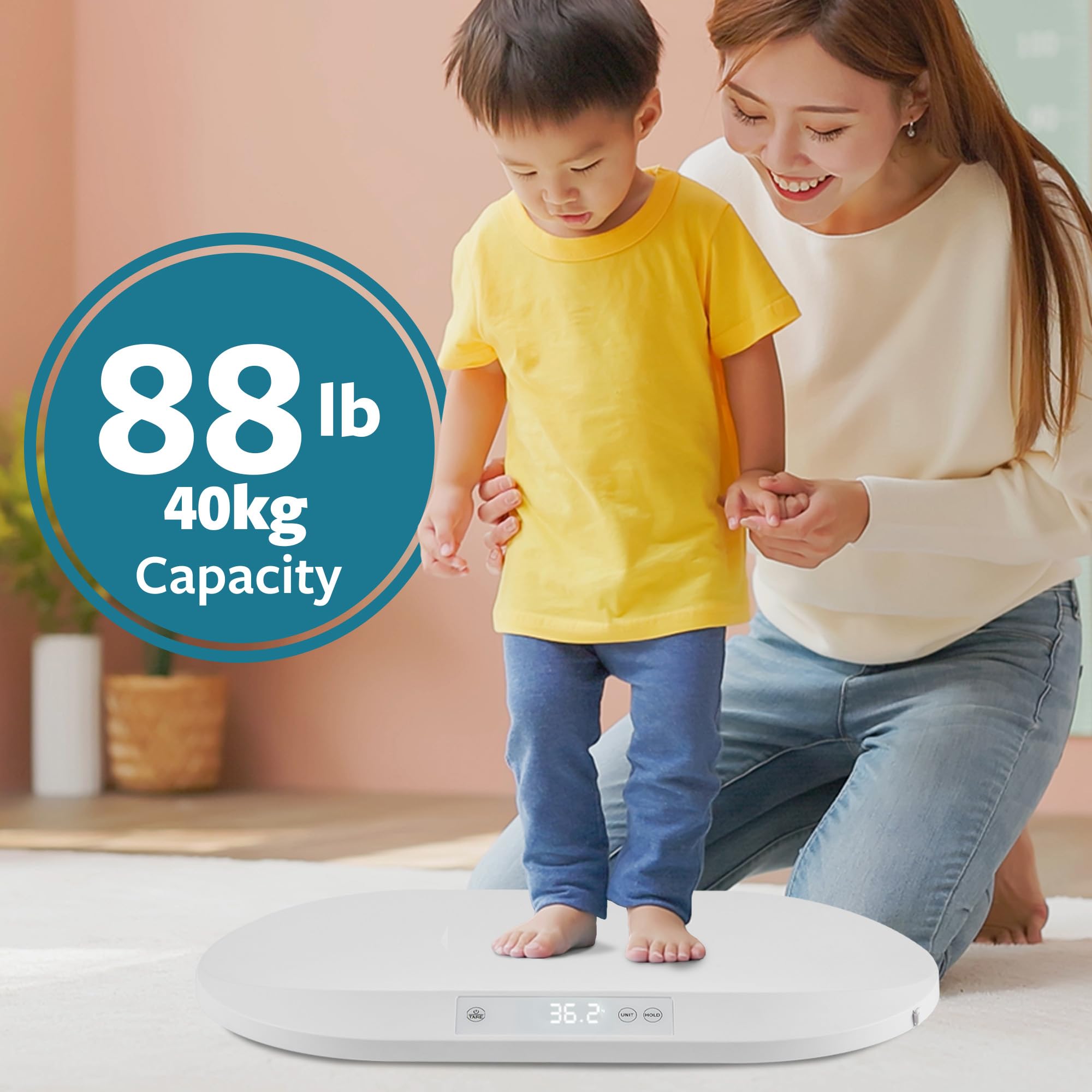 Báscula digital precisa Smart Weigh para bebés y mascotas - Imagen 5