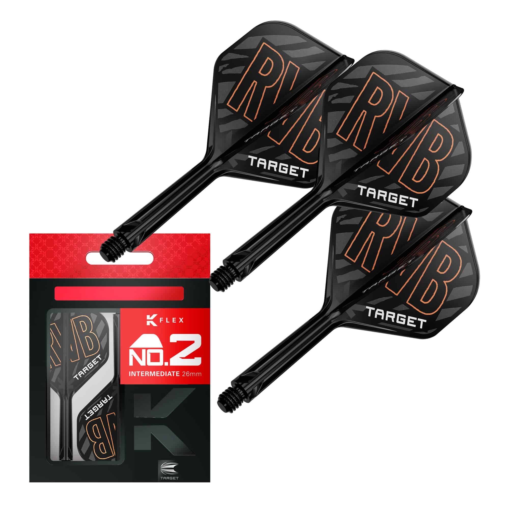 TARGET Darts Raymond Van Barneveld K Flex -Negro