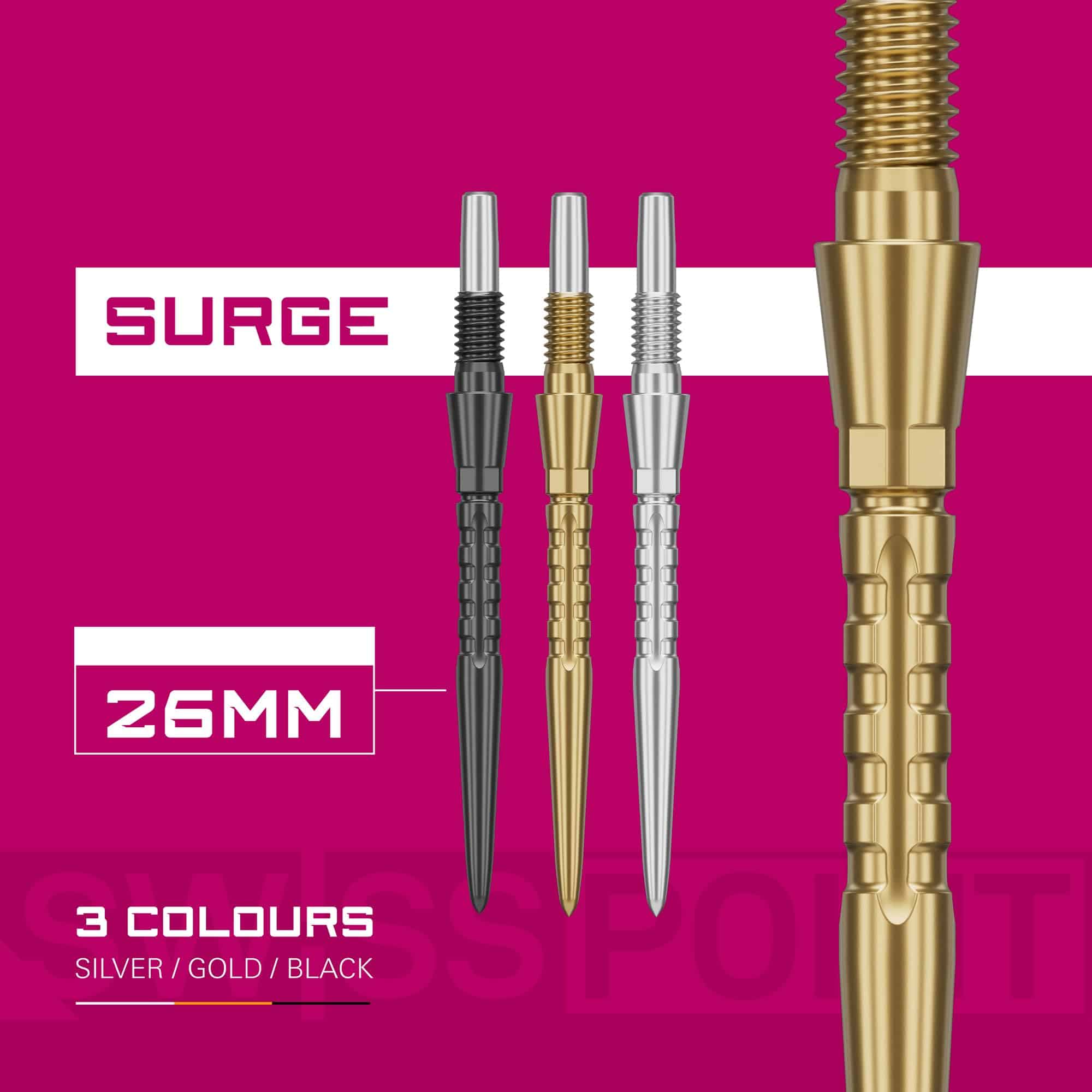 TARGET Darts Swiss Point Storm Dart Points, Surge (Paquete - Imagen 7
