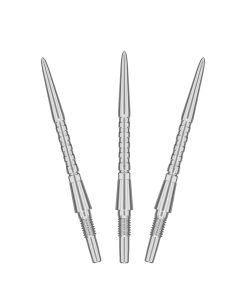 TARGET Darts Swiss Point Storm Dart Points, -Plata