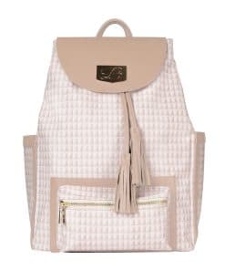 Mochila de Viaje con Pañalera de Lujo Blueberry con Funda