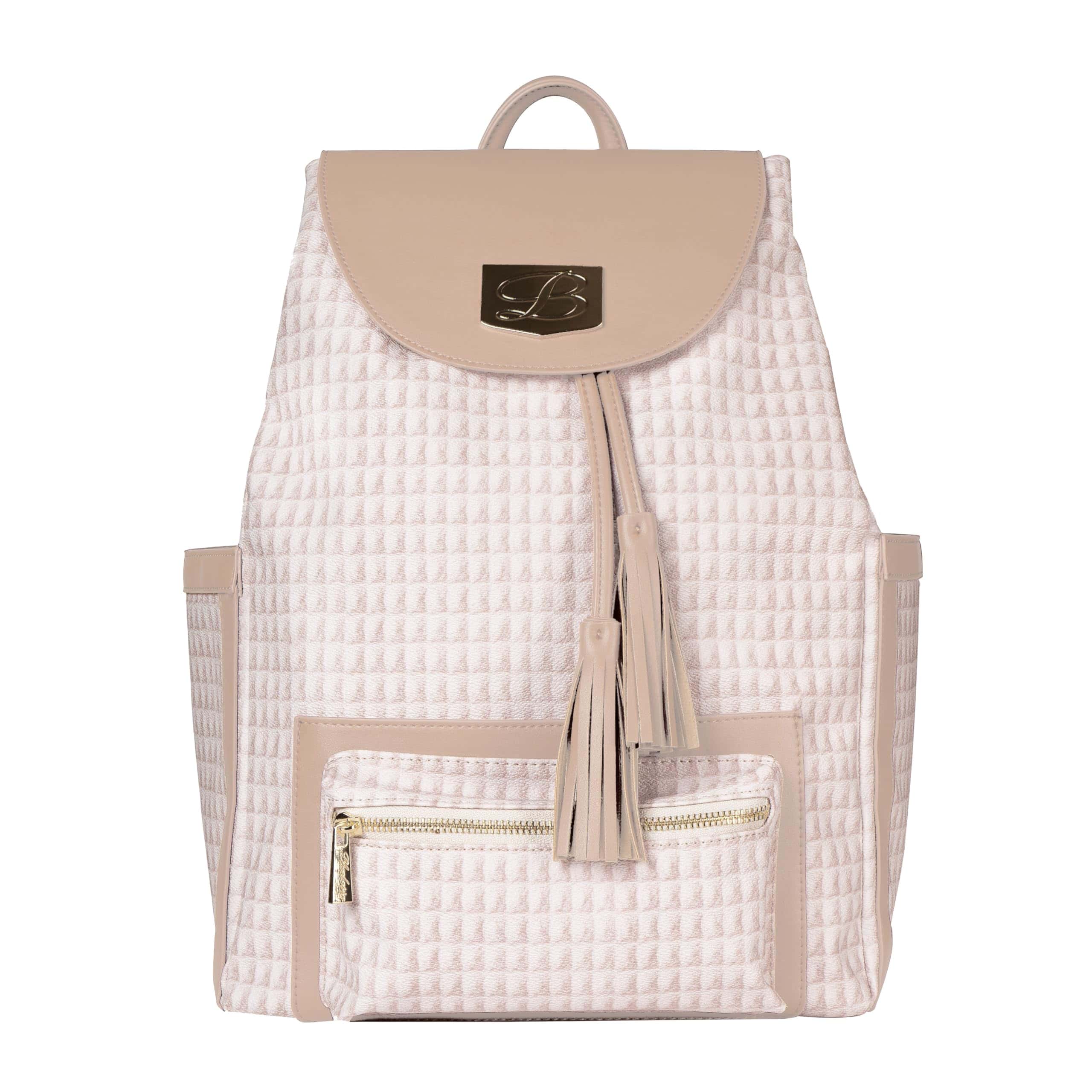 Mochila de Viaje con Pañalera de Lujo Blueberry con Funda