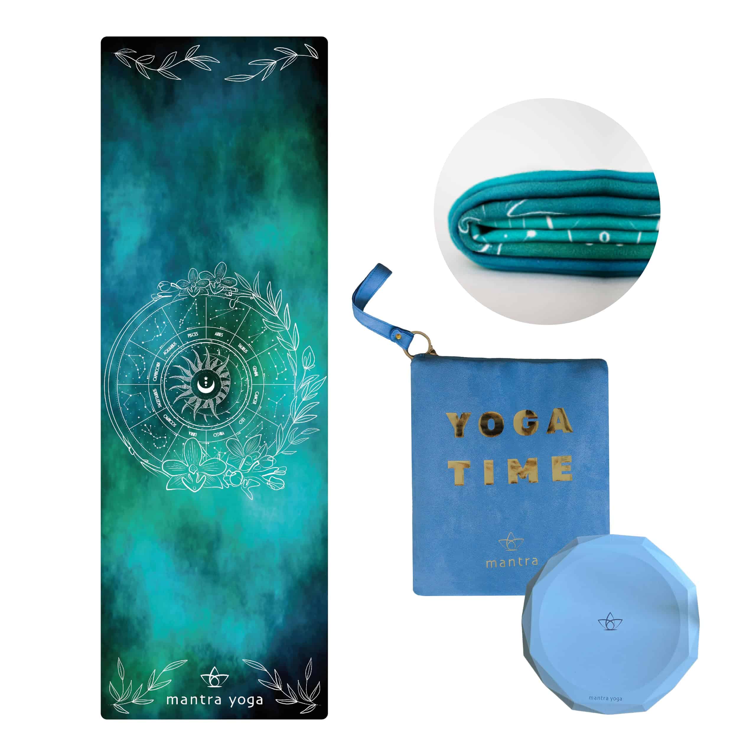 Tapete de Yoga Mantra Travel PRO 1.5mm con Almohadilla para