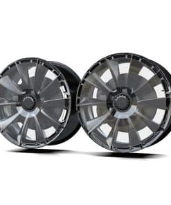 4PCS 19 Pulgadas Cubiertas de Rueda Transparentes para