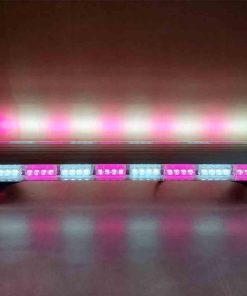 Barra de luces LED ámbar/blanca de camión de 47 pulgadas,