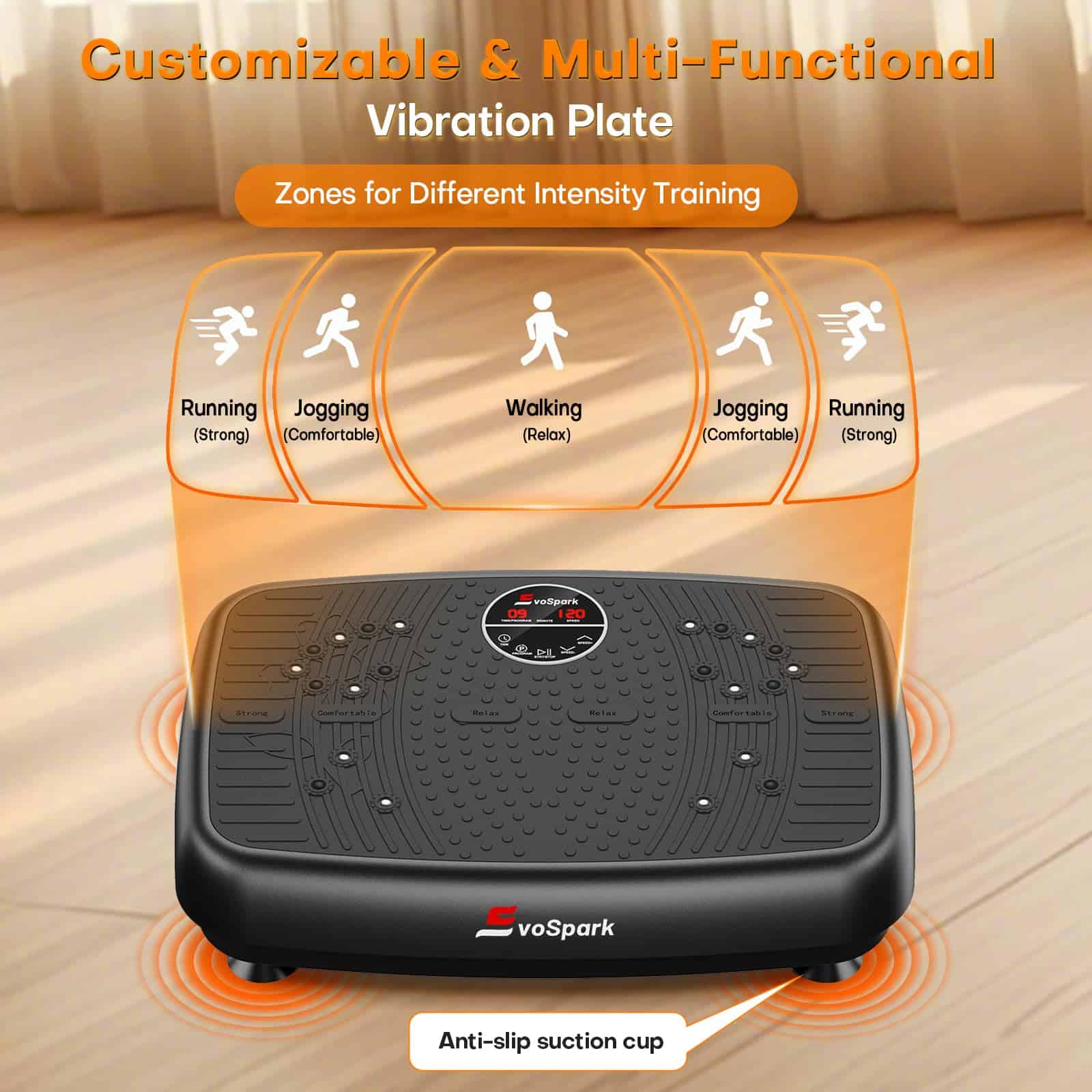 Plataforma de Ejercicios de Vibración, 2025 Doble Motor - Imagen 7