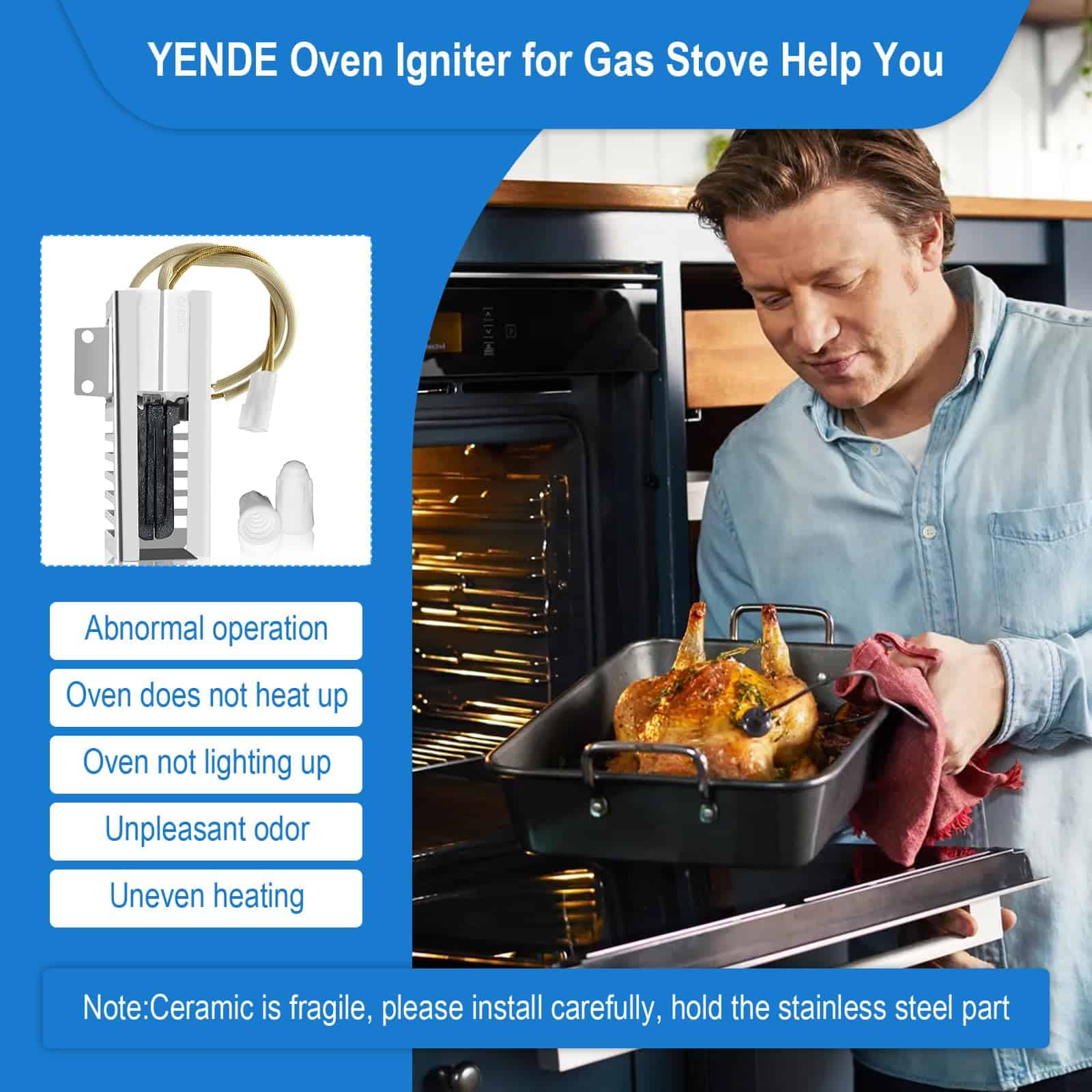 W10918546 Encendedor de Horno para Estufa de Gas, para - Imagen 5