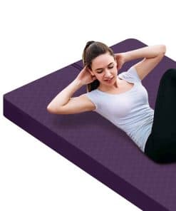 Tapete de Ejercicio Grande nuveti - -Morado Oscuro