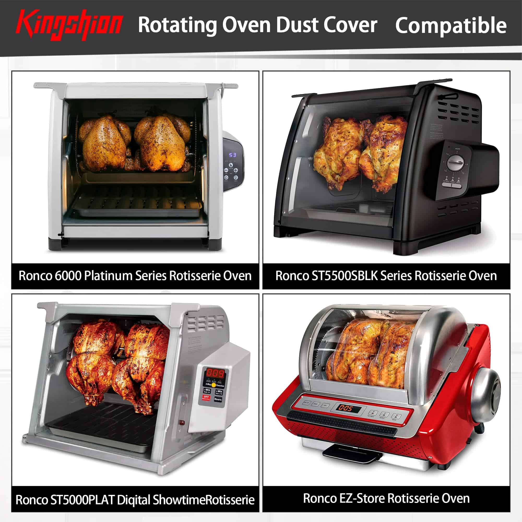 Funda para Horno Giratorio Kingshion, Tela a Prueba de - Imagen 6