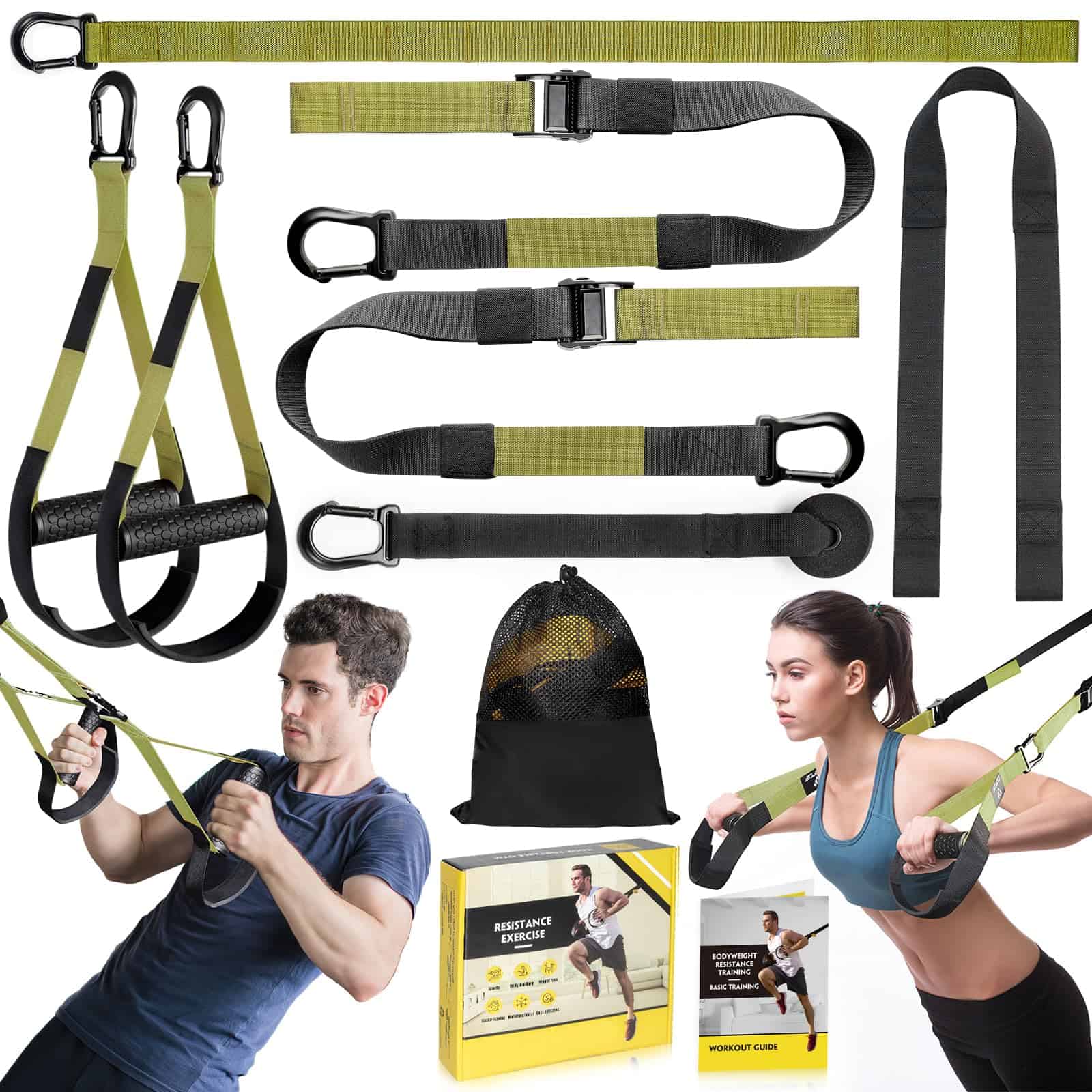 Kit de Entrenamiento de Resistencia en Casa, Bandas de